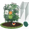 TTL GARDEN Strauchstützen 6er Set 60x30cm + Klettband Produktbild-Vorschau 1