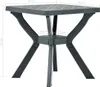 vidaXL Tavolo da bistrot verde 70x70x72 cm in plastica Anteprima dell’immagine prodotto 5