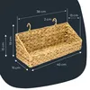 HMF Hängekorb aus nachhaltiger Wasserhyazinthe, Produktbild-Vorschau 6
