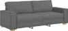 vidaXL Canapé 3 places gris foncé 180 cm Tissu Voir les images du produit 1