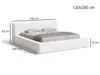 GrainGold Polsterbett Mali 120x200 cm - Bett 120x200, Produktbild-Vorschau 9