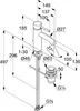 Kludi BOZZ Set di scarico per lavabo EHM 100 mm cromato, 1 Anteprima dell’immagine prodotto 4