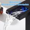 Schwarze Wasserfall-Badarmatur mit Produktbild-Vorschau 6