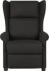 vidaXL Relaxsessel Schwarz Stoff Produktbild-Vorschau 1