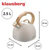 Klausberg bollitore fischiante 2,5l KB7913 Anteprima dell’immagine prodotto 14