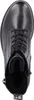 A top-down view of a black lace-up boot. Produktbild-Vorschau
