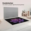 KitchenYeah© Herdabdeckplatte Lila Deadhead Blume , Produktbild-Vorschau 3