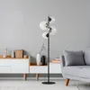 Opviq, Hochwertige Stehlampe, Metallkörper, Schwarz, 33 x Produktbild-Vorschau 1