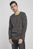 Urban Classics Langarmshirt Herren Regular Stripe Produktbild-Vorschau 4
