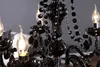 Eleganter Kronleuchter BLACK CRYSTAL 55cm schwarz Acryl Produktbild-Vorschau 3