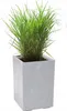 Vaso da fiori Lamela | assegno | 40x60cm | cemento grigio Anteprima dell’immagine prodotto 4
