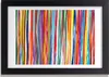 Bild 30x20 MDF-Rahmen, Wandkunst bunte Streifen Produktbild-Vorschau 1