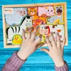 MalPlay dřevěné puzzle farma zoo zvířata skládačka Náhled obrázku produktu 8