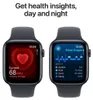 Two Apple Watches displaying health and sleep tracking information. Voir les images du produit