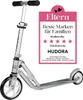 HUDORA Little BigWheel®, Scooter silber - Klappbar & Produktbild-Vorschau 1
