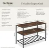 Étagère de cuisine Akeley - Bois foncé industriel, rustique Voir les images du produit 6