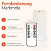 Meisterhome® Lot de 3 bougies LED sans flamme Ribble avec Voir les images du produit 4