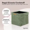 ikea kallax regal box organizer aufbewahrungsbox 30x30x30 faltbox hellgrün Produktbild-Vorschau