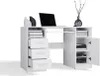 BDW, Schreibtisch mit 3 Schubladen, 120×75×60 cm, 1 Produktbild-Vorschau 1