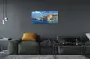 Glasbilder 100x50 Wandkunst Griechenland Küste Berge Produktbild-Vorschau 4