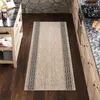 Tapiso Läufer MELISSA Outdoor Indoor Braun Schwarz Balkon Produktbild-Vorschau 5