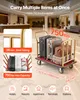 Wózek Hotelowy Vevor Ze Stali Nierdzewnej 340Kg 6 Cali Podgląd zdjęcia produktu 2