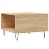 vidaXL Table basse en chêne Sonoma 55x55x36,5 cm Matériau Voir les images du produit 9