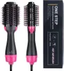 A product shot of a hair dryer and styler, with its packaging on the right. Produktbild-Vorschau