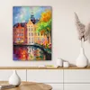 MuchoWow® - Leinwandbilder - Ölgemälde - Amsterdam - Kunst Produktbild-Vorschau 6