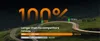 A winding road with two battery icons representing an e-bike's range compared to competitors. Produktbild-Vorschau