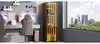 Moderne schwarze Glasvitrine mit Soft-Close-Scharniere und Produktbild-Vorschau 18