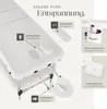 tectake® 3 Zonen Massageliege Phuket Breite 70 cm, Produktbild-Vorschau 3