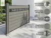 WPC‑Sichtschutzzaun Valla – 1 Element 2 Pfosten mit Produktbild-Vorschau 1