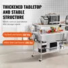 SucceBuy 30x60x38 Zoll Edelstahl-Arbeitstisch, robuster Produktbild-Vorschau 3