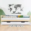 Under Bed Wooden Drawer with two cutouts BUDDY on Wheels - Produktbild-Vorschau 5
