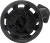 A close-up view of the internal mechanism of a submersible wastewater pump with a grinder. Podgląd zdjęcia produktu