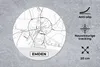 MuchoWow® Mauspad Mousepad Emden - Karte - Stadtplan - Produktbild-Vorschau 2