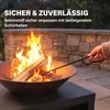 Outsunny Feuerschale Ø59 cm Feuerstelle mit Holzablage, Produktbild-Vorschau 7