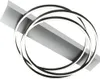 LED-Deckenleuchte - 76 x 56 cm - Aluminiumfarben - Produktbild-Vorschau 1