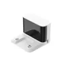 A white and black robot vacuum charging dock is shown against a white background. Produktbild-Vorschau