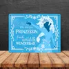 Hier lebt eine Prinzessin Metallschild XL in 21x28 cm mit Produktbild-Vorschau 4