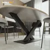 MetaloPro X-Frame Tischgestell I Metall Schwarz Tischbeine Produktbild-Vorschau 7