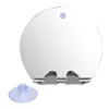 Fogless Shower Mirror Round Shape Anti Fog Wall Hanging Produktbild-Vorschau 1