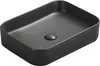 Mexen Vena Aufsatzwaschbecken 50 x 37 cm, Schwarz matt - Produktbild-Vorschau 1
