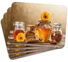MG Design Set aus 4 Kork-Platzsets - Honey 1 - 30 x 40 cm - Produktbild-Vorschau 1