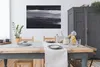 MuchoWow® Poster Farbe - Abstrakt - Schwarz 120x90 cm - Produktbild-Vorschau 3