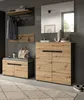 Garderoben-Set "Cooper" Artisan Eiche und grau Garderobe Produktbild-Vorschau 8