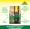 A bag of Neudorff NeudoHum sowing and herb soil with promotional text and graphics. Produktbild-Vorschau