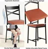 Barhocker 2er Set Sitzhöhe 66 cm Metall X Rückenlehne Produktbild-Vorschau 3
