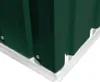 vidaXL Casetta da giardino in metallo verde 257 x 205 x 178 Anteprima dell’immagine prodotto 6